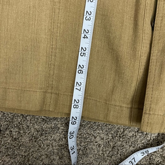 Vintage 70s Kings Road Shop Tan Denim Jacket Size Large - Picture 12 of 12